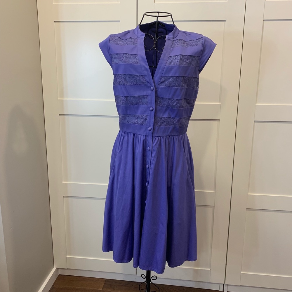 Cynthia Steffe Purple Dress